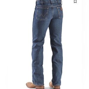 Wrangler Advanced Comfort Straight Leg Jeans 38W 29L